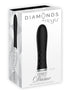 Playful Diamonds The Dame - Rechargeable Bullet Black